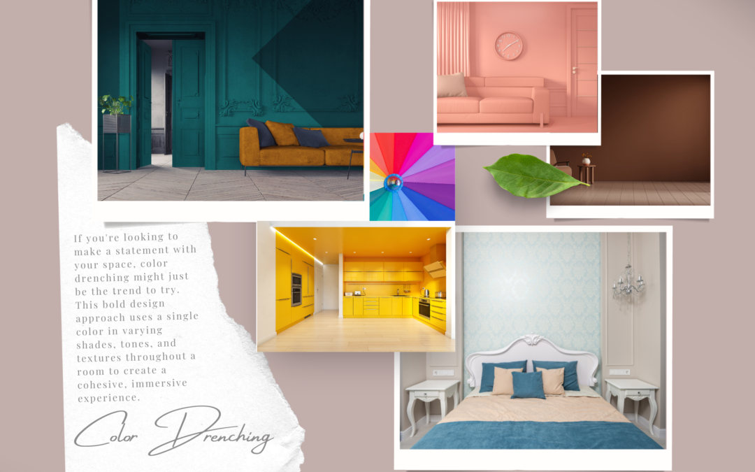 Bold & Beautiful: The Color Drenching Trend in Interior Design
